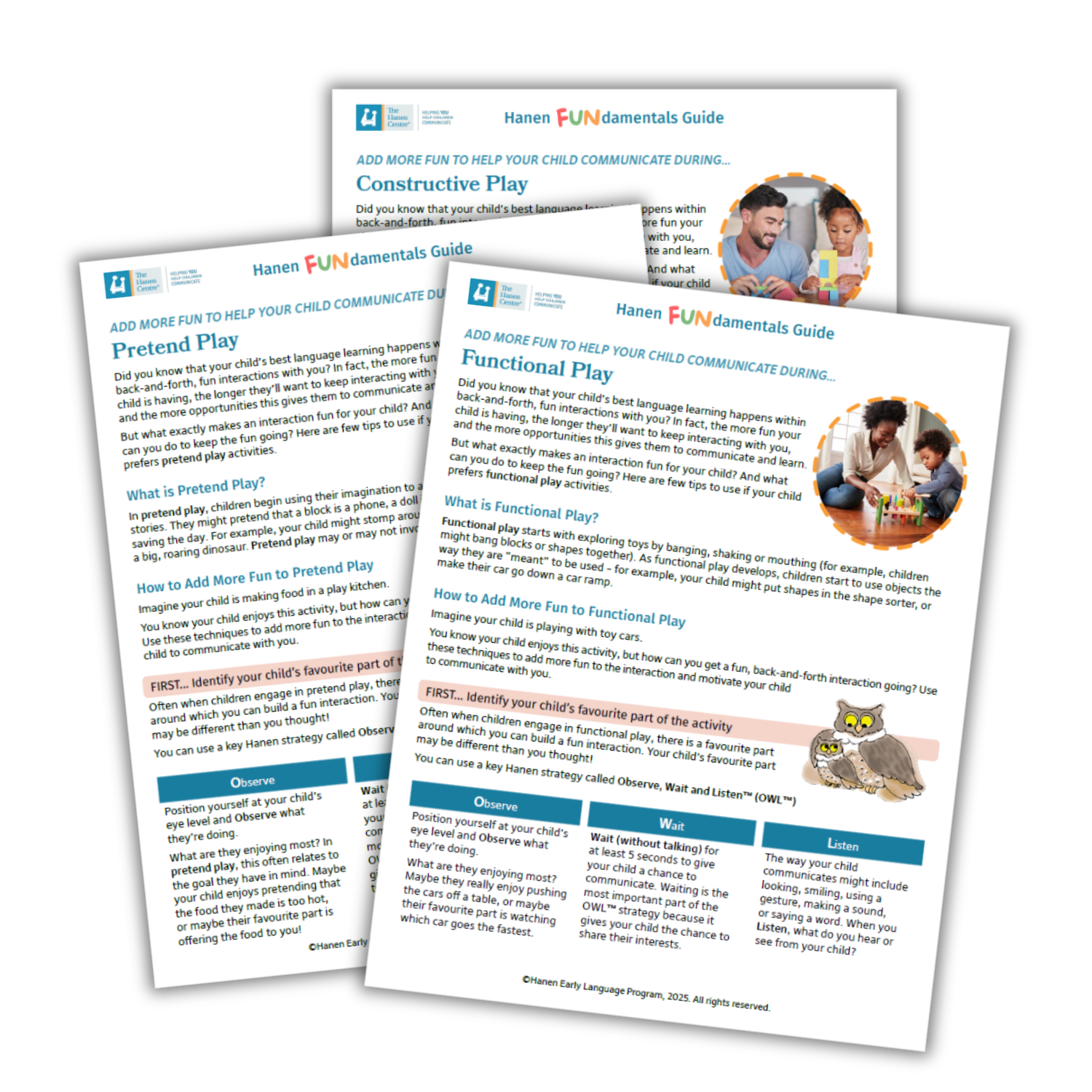 image of handouts