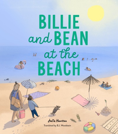 Billie and Bean at the Beach by Julia Hansson